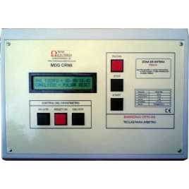 MDG CRN42S - Cronometro electronico Deportivo para intemperie de cuatro digitos a doble cara