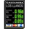 DPG 4SV - Display de leds indicadores de precios para gasolinera