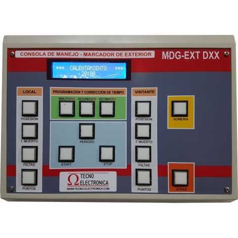 MDG D11N - Tabellone elettronico per palazzetti sportivi e grandi palestre con 11 cifres