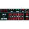 MDG BSB D25 - Electronic scoreboard Baseball and Softball 25-digit