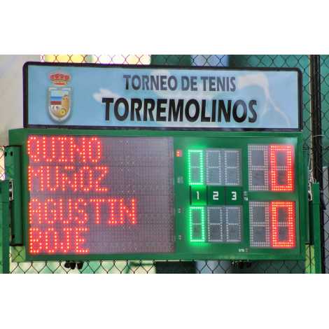 MDG TN3SS - Electronic Scoreboard Tennis Sport per 3 set.