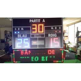 MDG VAL D6S - Electronic scoreboard Valencian ball