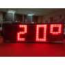 Reloj electronico de led con indicador de hora, fecha y temperatura modelo RTG 1B