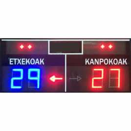 MDG FRONT D4S - Electronic scoreboard for Fronton and Ball