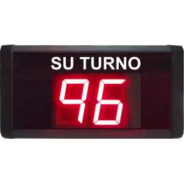 STN D72SR - Take a number display with two figures wired
