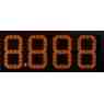 DPG 4DBO - Display de leds para gasolinera