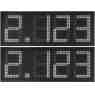 DPG 4BW - Display de 4 dígits blancs de 34 cm. d'alçada per benzinera