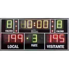 MDG Mini Sport13 - Marcador electrónico portátil con 13 dígitos