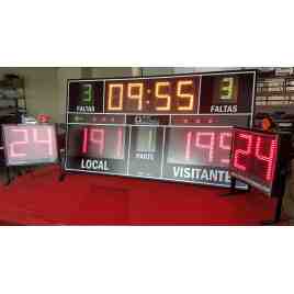 MDG D13J - Electronic scoreboard sport with 13 digits