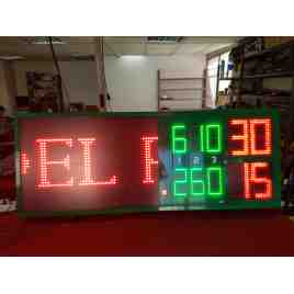 MDG TN3SN - Tableaux d'affichage d'extérieur électroniques pour Tennis avec 3 sets