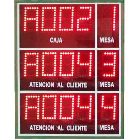 Su turno Pantalla de Resultados para UNA zona